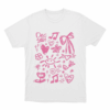 Dec 10 Doodle Art Unisex T Shirt White
