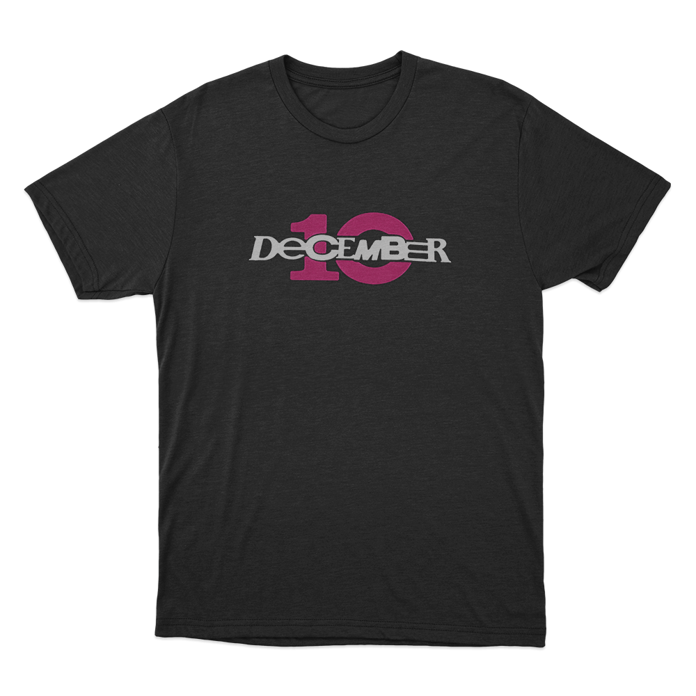 December 10 Logo Unisex T Shirt Black December 10 Logo Unisex T Shirt Black