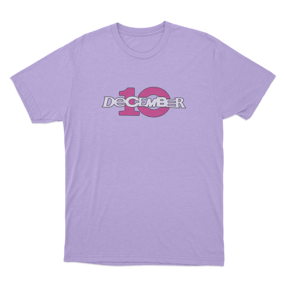 December 10 Logo Unisex T Shirt Purple December 10 Logo Unisex T Shirt Purple
