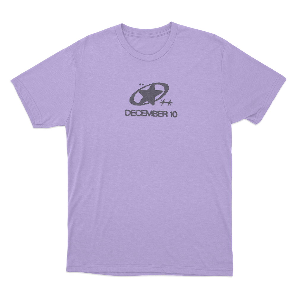 December 10 Planet Star Unisex T Shirt Purple December 10 Planet Star Unisex T Shirt Purple