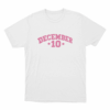 December 10 Stars Unisex T Shirt White