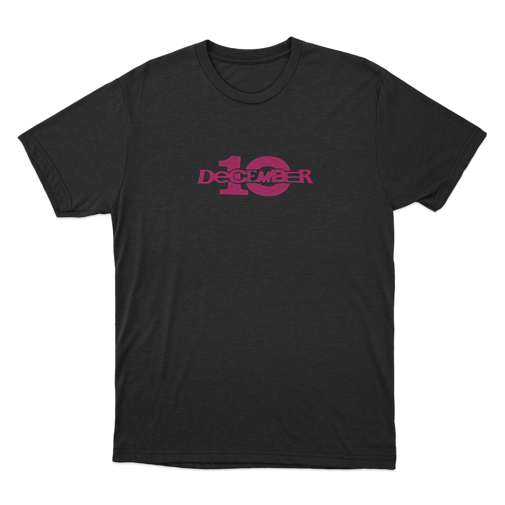 December 10 Unisex T Shirt Black December 10 Unisex T Shirt Black