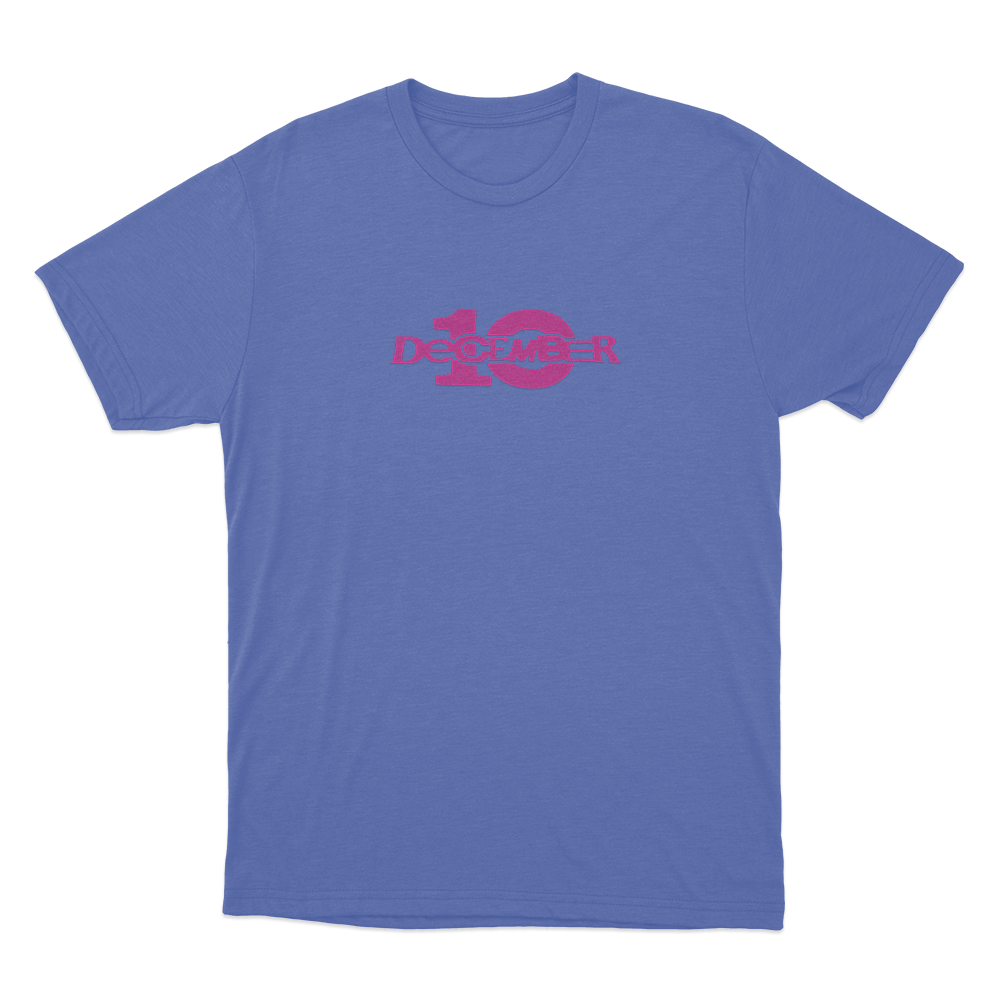 December 10 Unisex T Shirt Blue December 10 Unisex T Shirt Blue