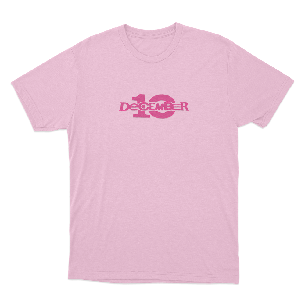 December 10 Unisex T Shirt Pink December 10 Unisex T Shirt Pink