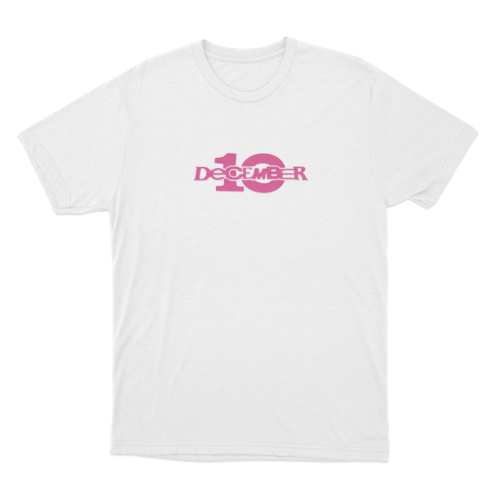 December 10 Unisex T Shirt White December 10 Unisex T Shirt White